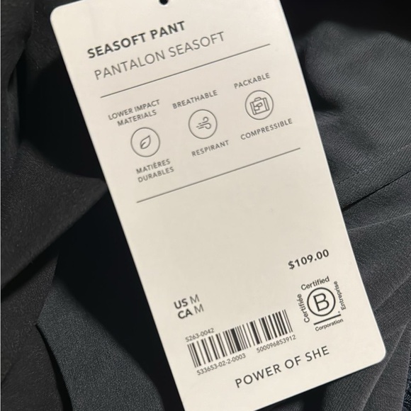 Athleta Seasoft Pant // Black #533653 - Picture 13 of 16